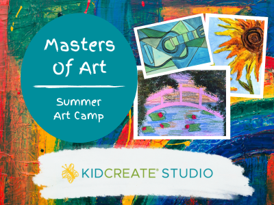 Masters of Art Summer Art Camp (5-12 years)